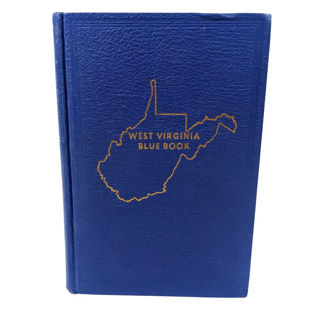 West Virginia Blue Book Vol 49 1965 Hardcover Historical Book Loose from Binding